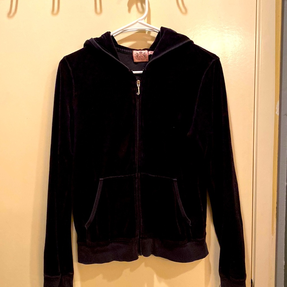 Juicy couture velour zip up